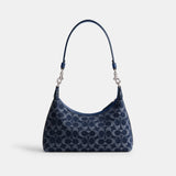 CAM27-Juliet Shoulder Bag 25 In Signature Denim-Lh/Deep Blue Multi