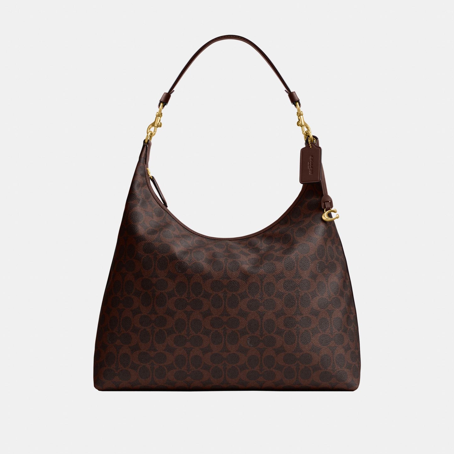 CAM28-Juliet Shoulder Bag 38 in Signature Canvas-B4/Maple Maple