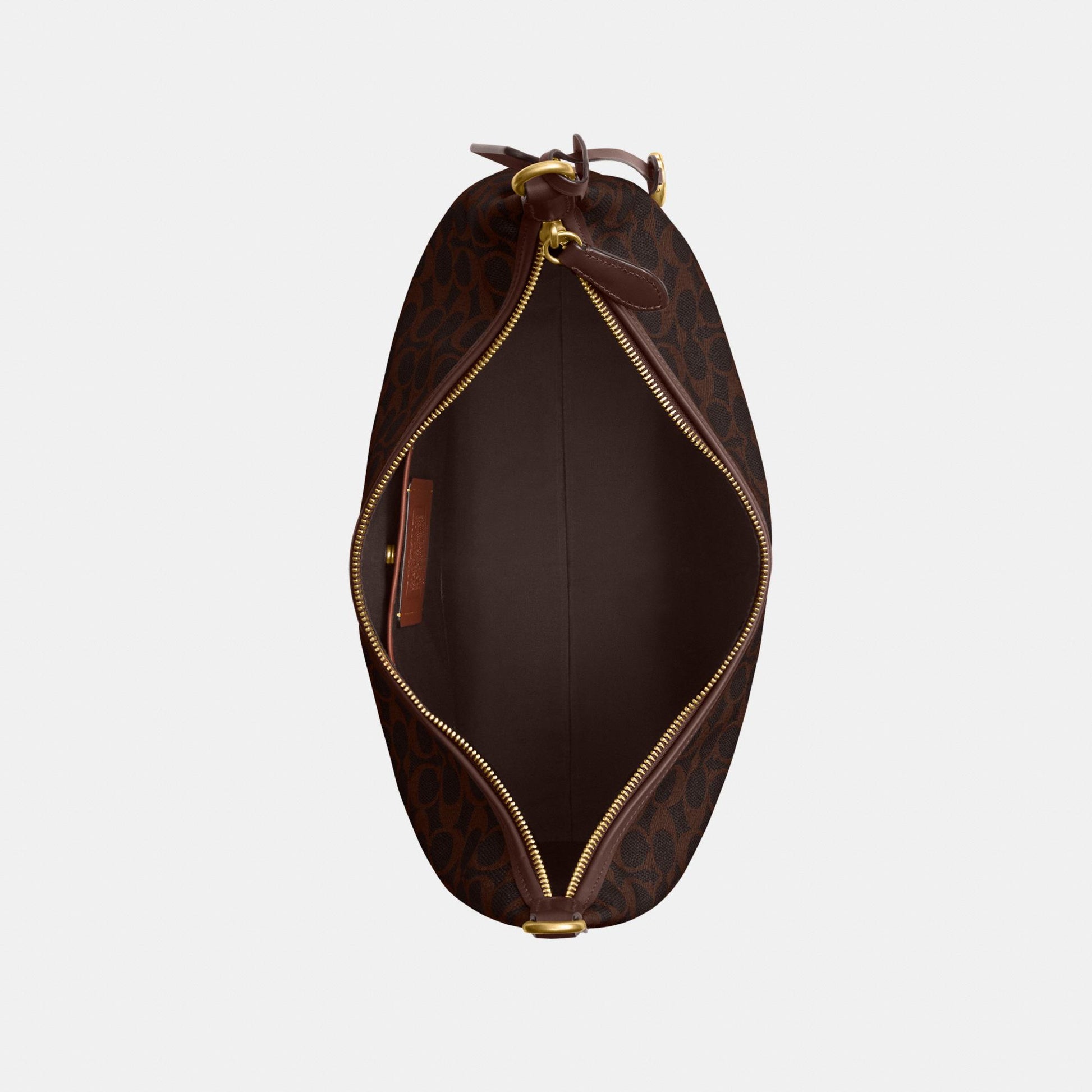 CAM28-Juliet Shoulder Bag 38 in Signature Canvas-B4/Maple Maple