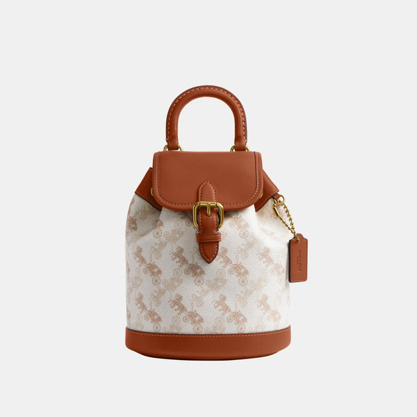 Harper Backpack With Horse And Carriage Print