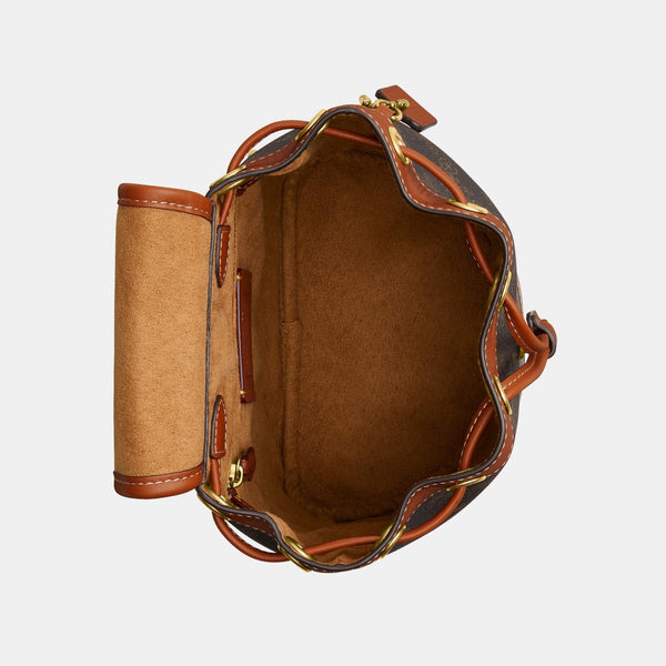 Harper Backpack With Horse And Carriage Print