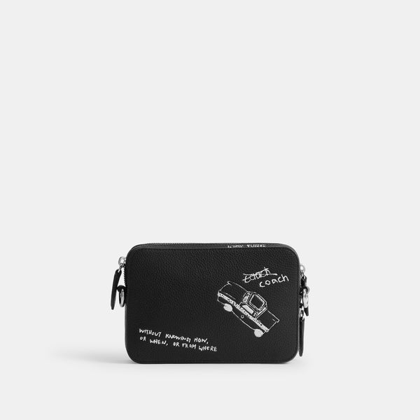 Charter Crossbody Bag 19 With Sketch Print