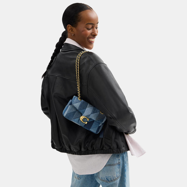 Tabby Shoulder Bag 20 With Patchwork Quilting