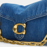 CAN14-Chain Tabby Shoulder Bag-B4/Deep Blue