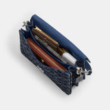 CAN15-Chain Tabby Shoulder Bag In Signature Denim-Lh/Deep Blue Multi