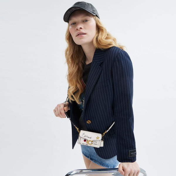 Tabby Bag 12 With Sketch Print