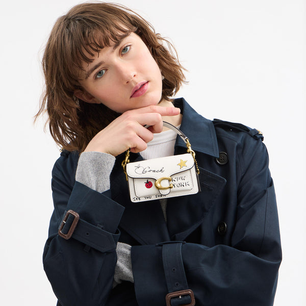 Tabby Bag 12 With Sketch Print
