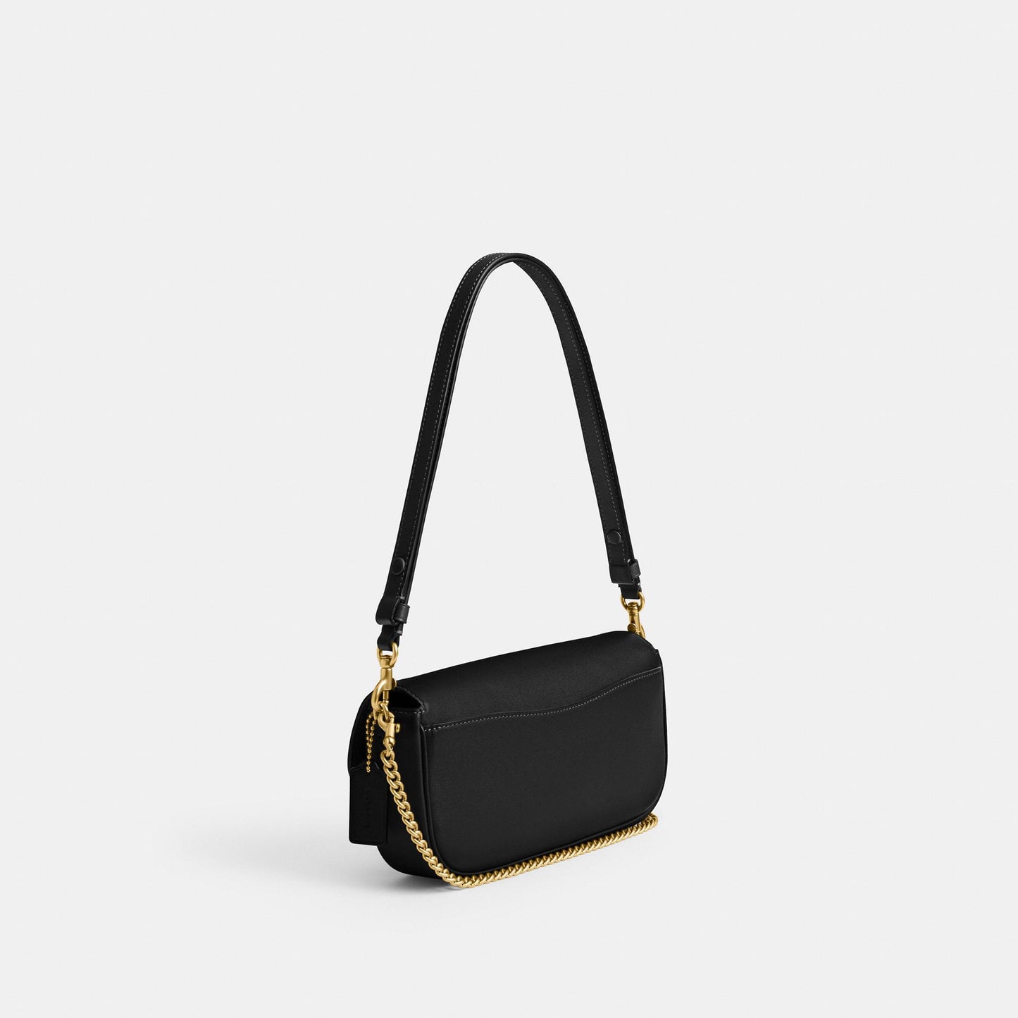 CAN90-Brook Flap Chain Bag-B4/Black