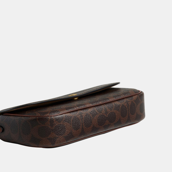 Brook Flap Chain Bag in Signature Canvas