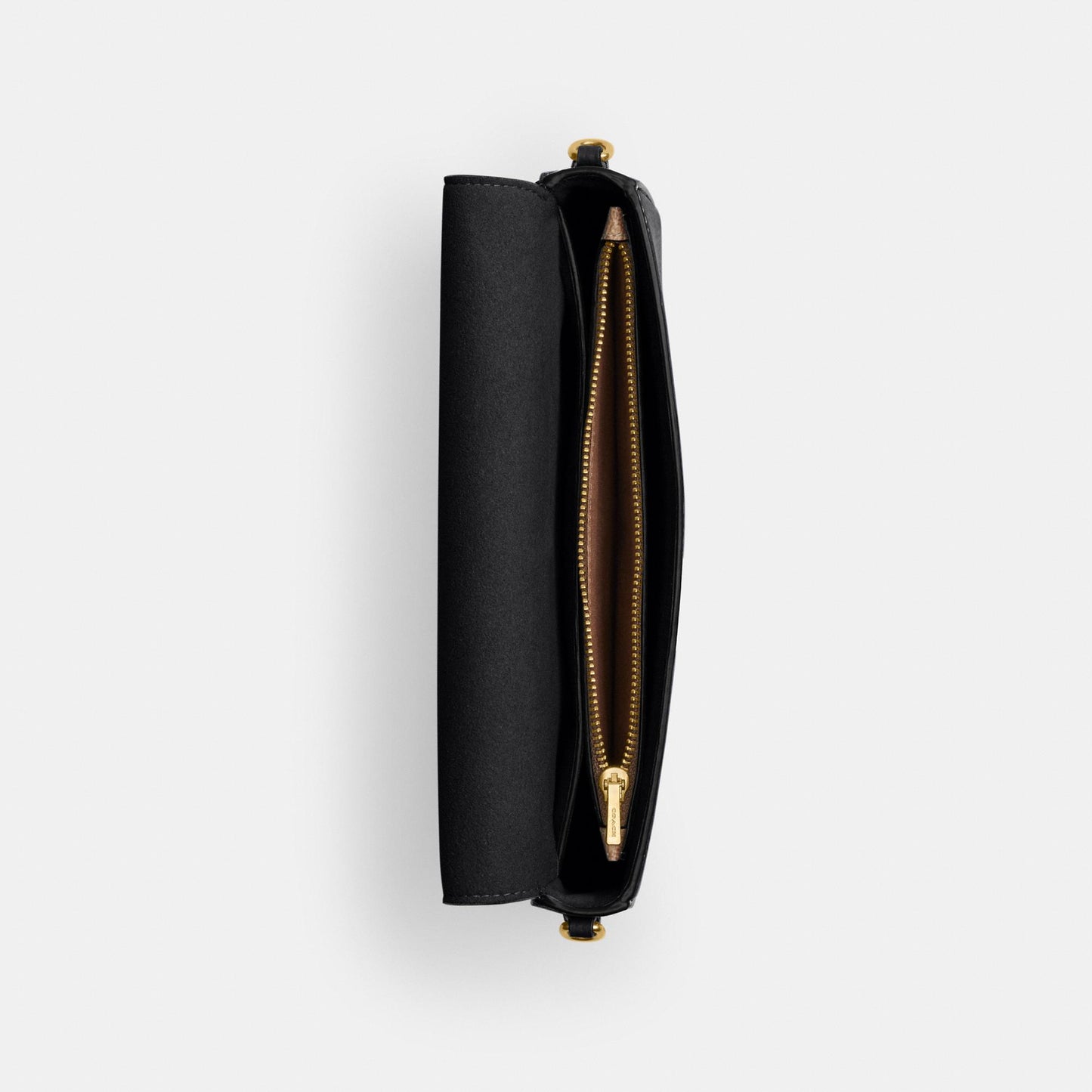 CAO01-Mila Crossbody Bag with Signature Canvas-B4/Black