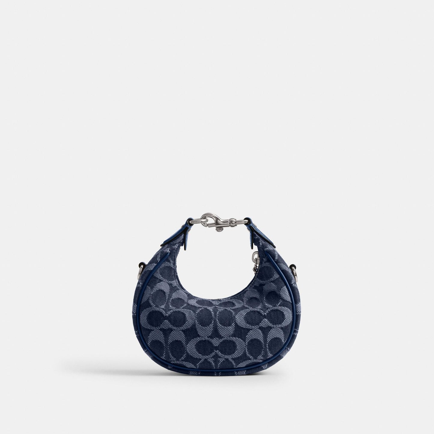 CAO04-JONIE BAG IN SIGNATURE DENIM-LH/Deep Blue Multi