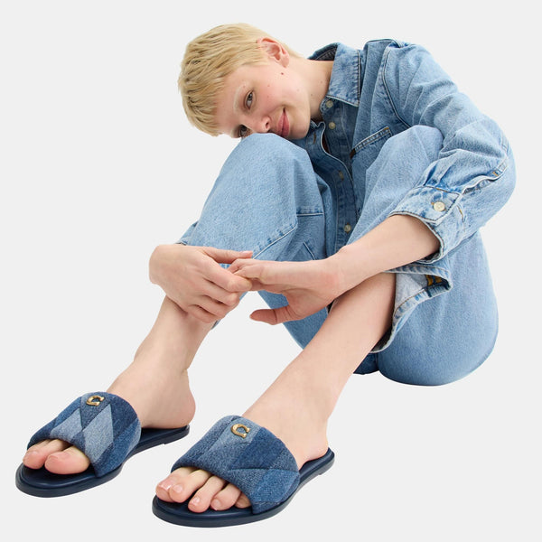 Holly Sandal With Quilting