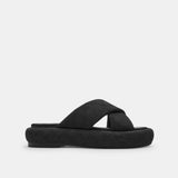 CAS84-Penelope Signature C Sandal-Black