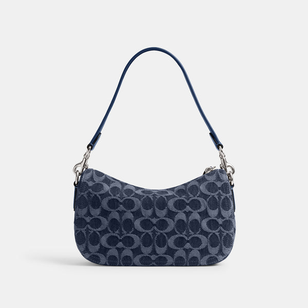 Swinger Bag In Signature Denim
