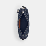 CAT48-Swinger Bag In Signature Denim-Lh/Deep Blue Multi