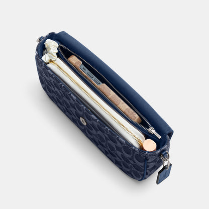 Brook Flap Chain Bag In Signature Denim