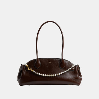 CAU48-Short Pearl Strap-B4/Chalk