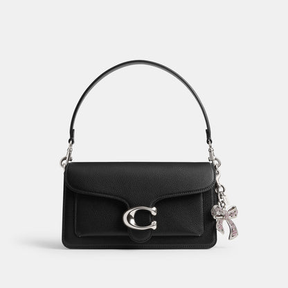 CAX72-Bow Bag Charm-Lh/Purple