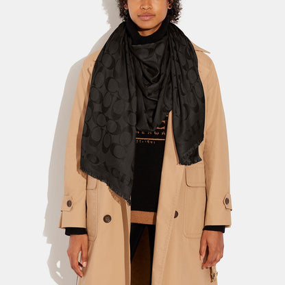 CB690-Signature Stole-Black