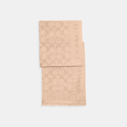 CB690-Signature Stole-CHAMPAGNE