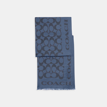 CB690-Signature Stole-Deep Blue