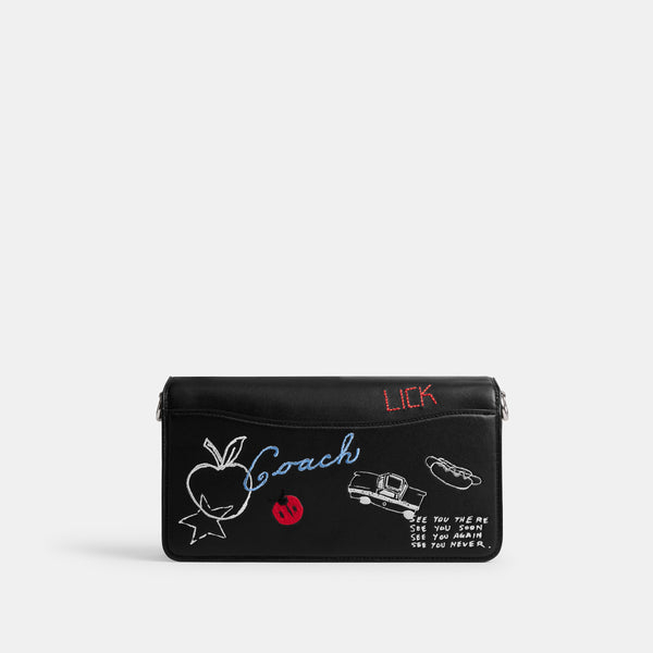 Tabby Shoulder Bag 26 With Sketch Print