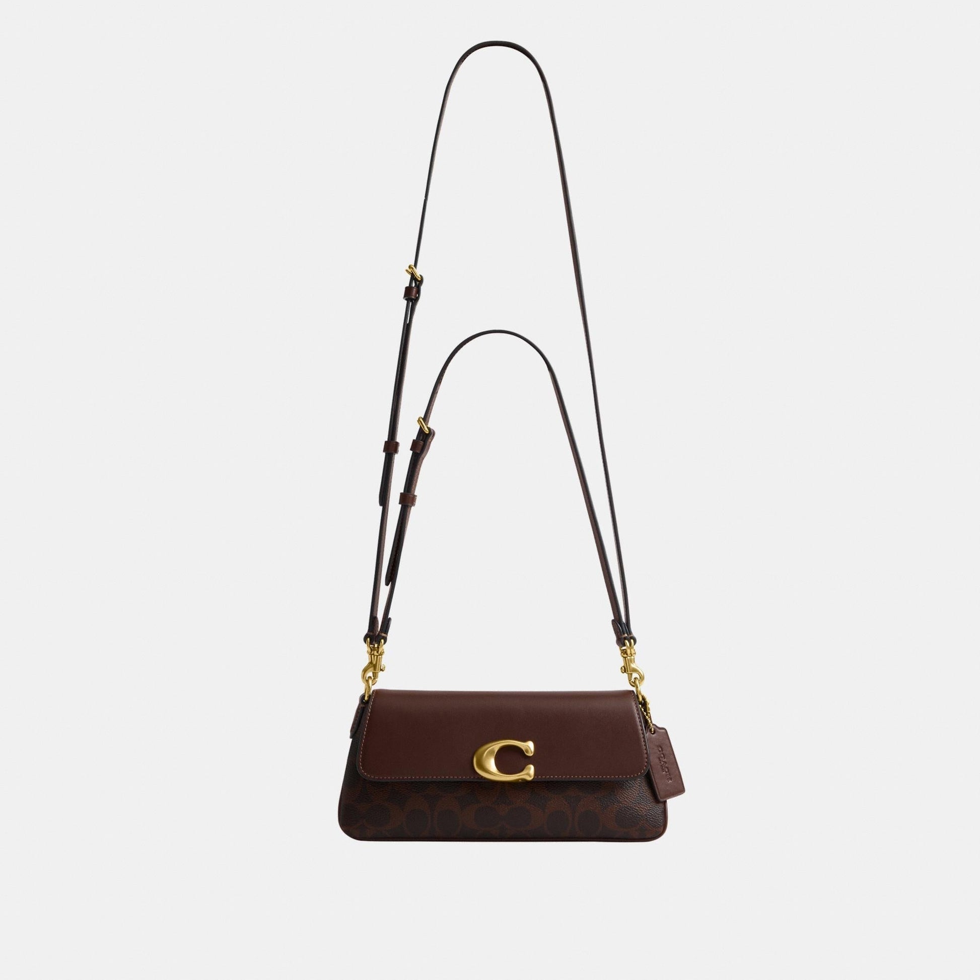 CBA83-Jet Shoulder Bag in Signature Canvas-B4/Maple Maple