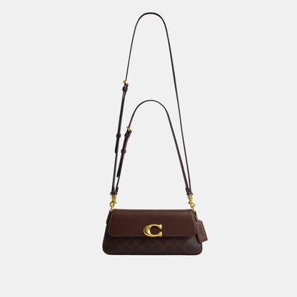 CBA83-Jet Shoulder Bag in Signature Canvas-B4/Maple Maple