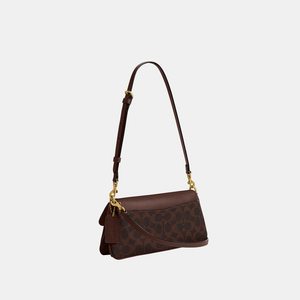 Jet Shoulder Bag in Signature Canvas