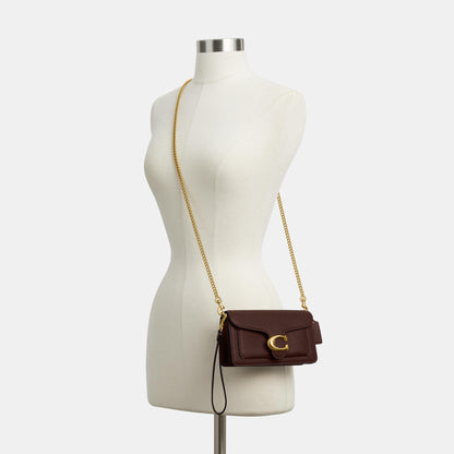 CBF14-Tabby Chain Crossbody Bag 19-B4/Maple