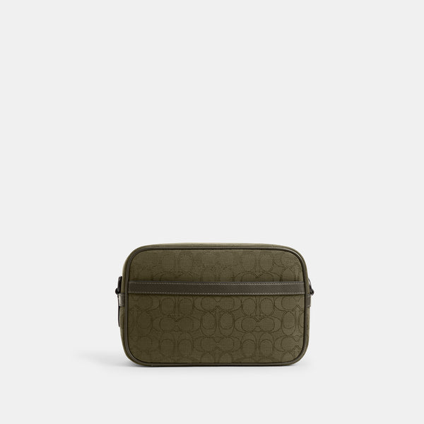 Theo Camera Bag In Signature Jacquard