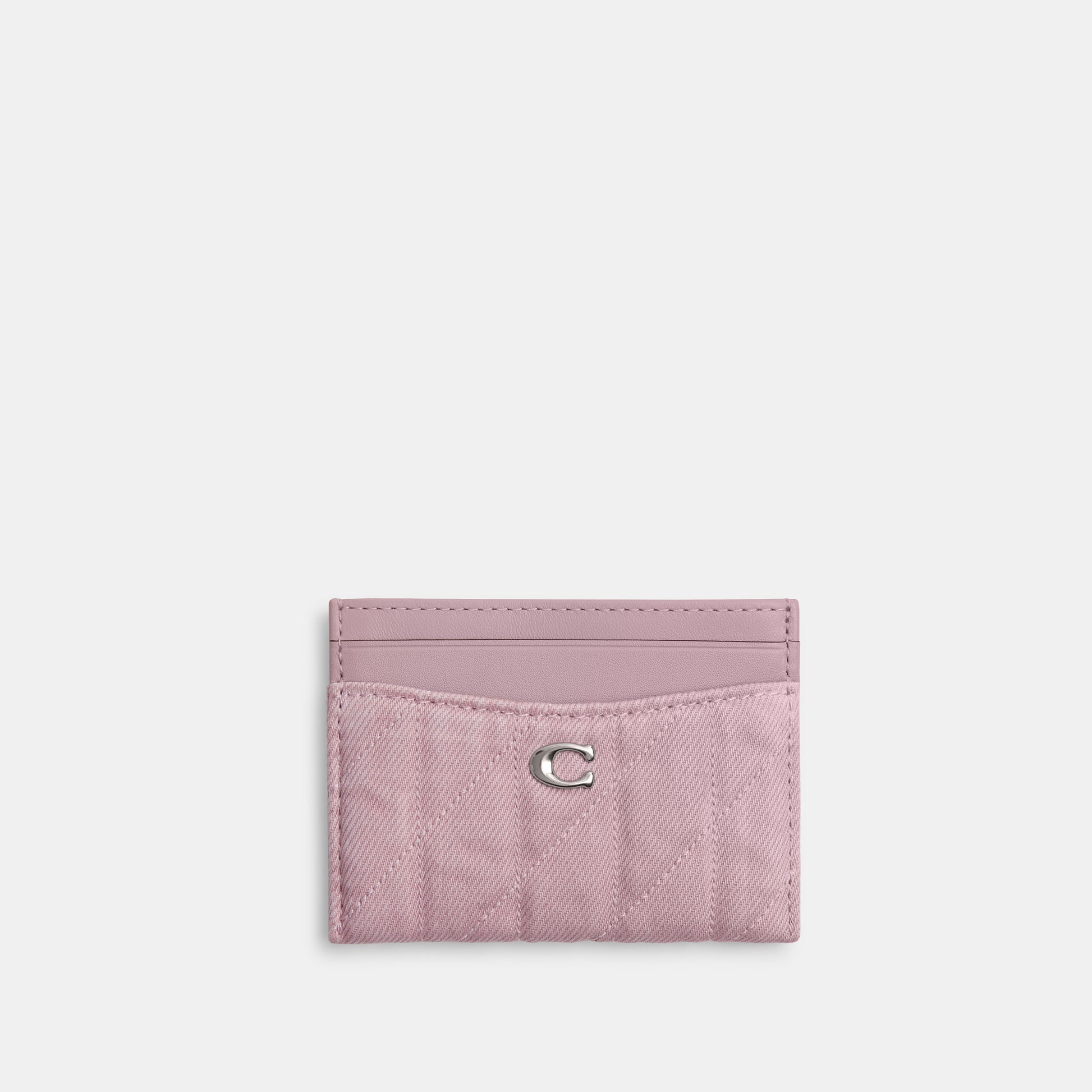 CBF61-Essential Card Case With Quilting-Lh/Ballerina