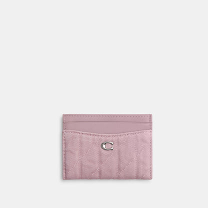CBF61-Essential Card Case With Quilting-Lh/Ballerina