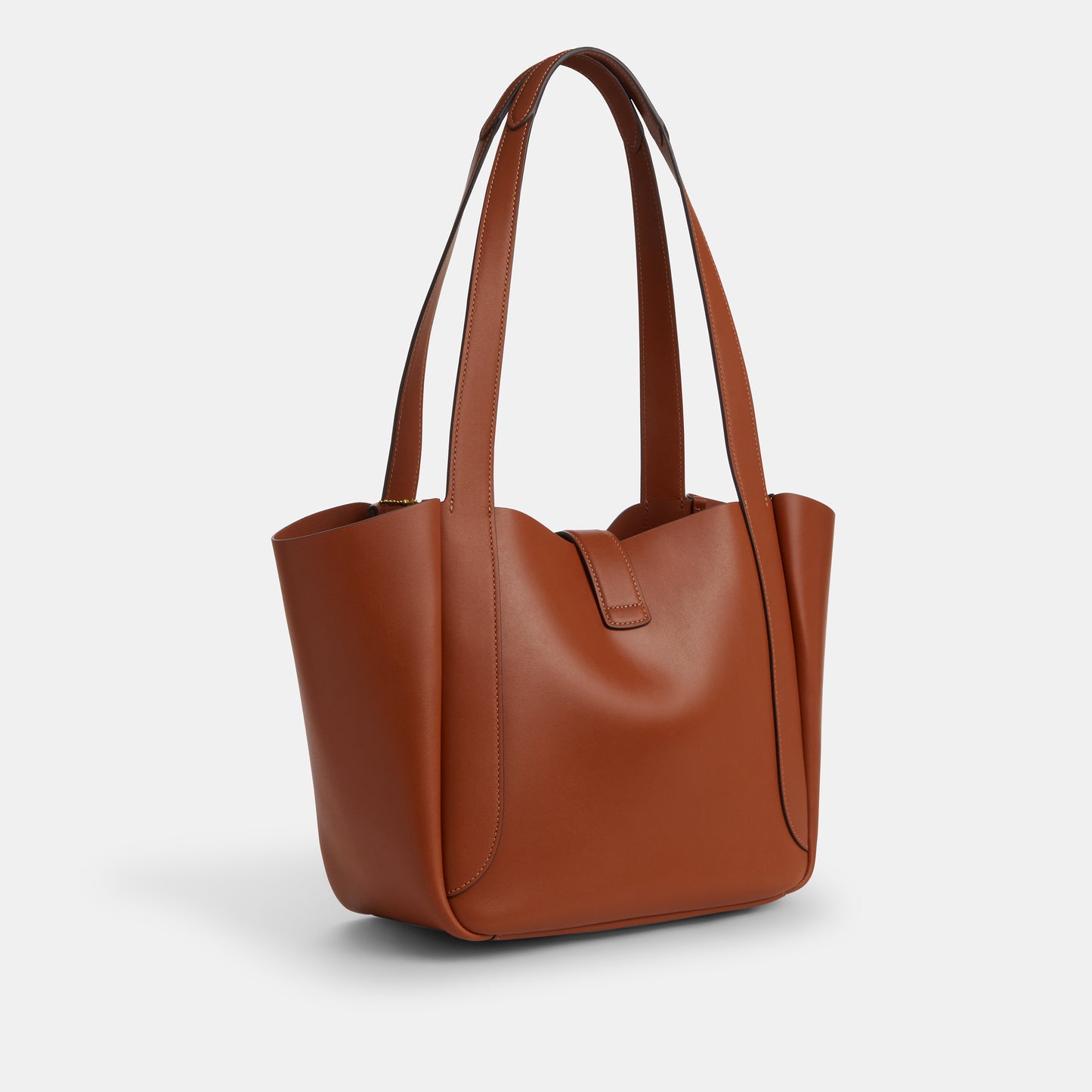 CBH00-Hadley Turnlock Tote-Im/Tan