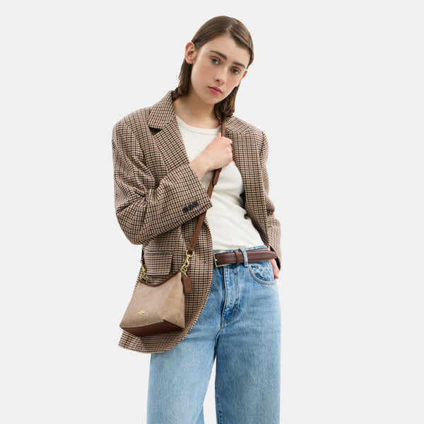 Laurel Small Shoulder Bag in Signature Canvas