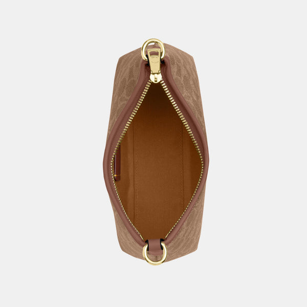 Laurel Small Shoulder Bag in Signature Canvas