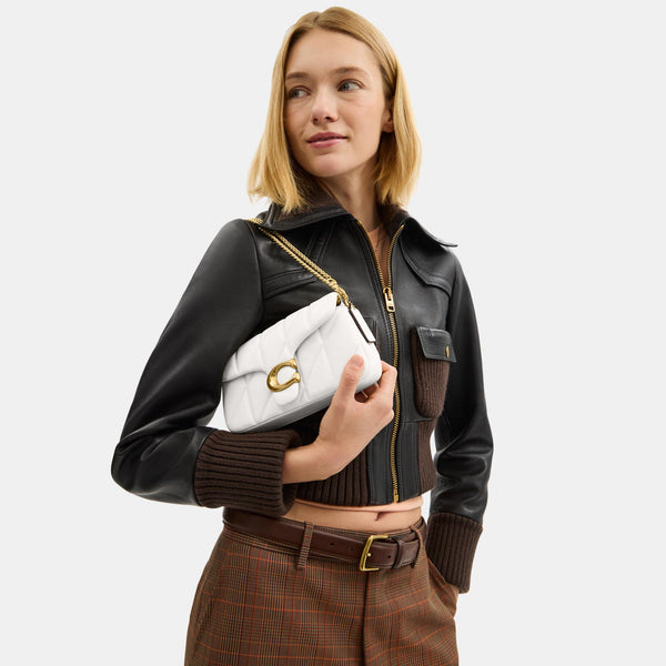 Tabby Chain Crossbody Bag 19 with Quilting