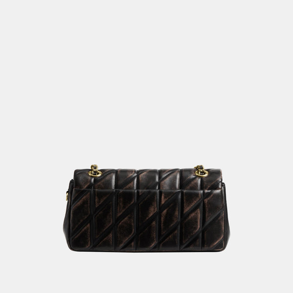 Tabby Shoulder Bag 26 In Loved Leather With Quilting