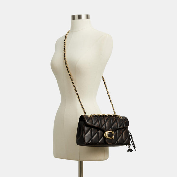 Tabby Shoulder Bag 26 In Loved Leather With Quilting