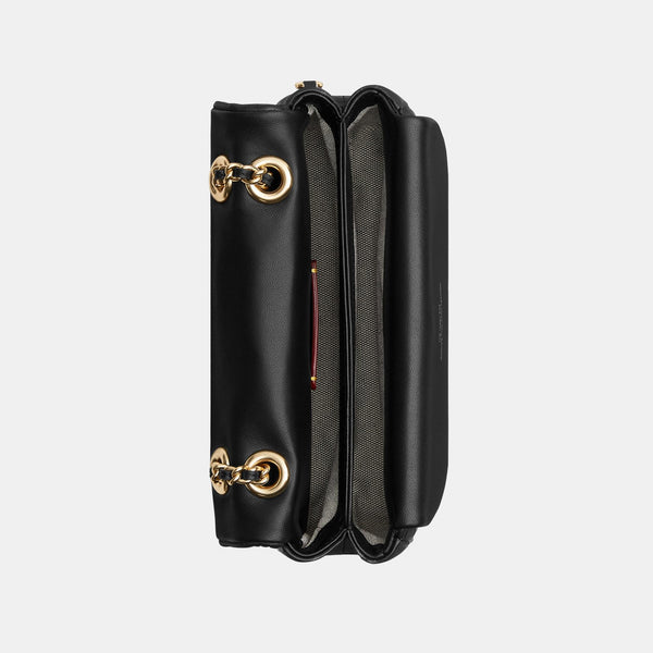 حقيبة كتف "تابي 20" مبطنة من الجلد المعتّق