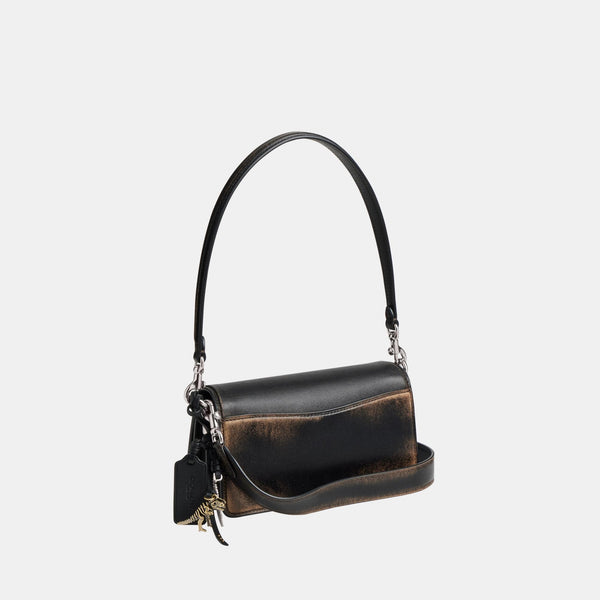 حقيبة كتف "تابي 20" من الجلد المعتّق