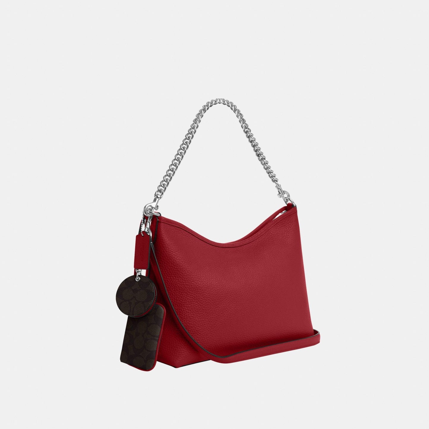 Laurel Shoulder Bag With Mirror Charm And Pouch