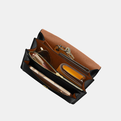 CBI97-Klare Crossbody Bag-Im/Black