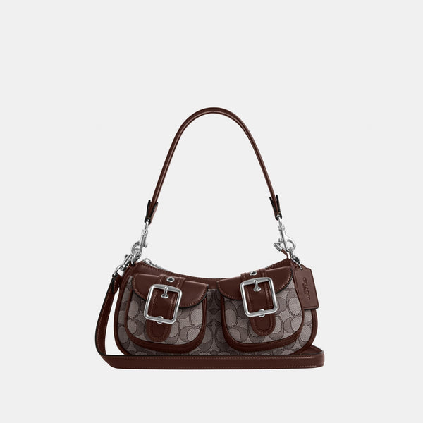 Ashton Shoulder Bag in Signature Jacquard