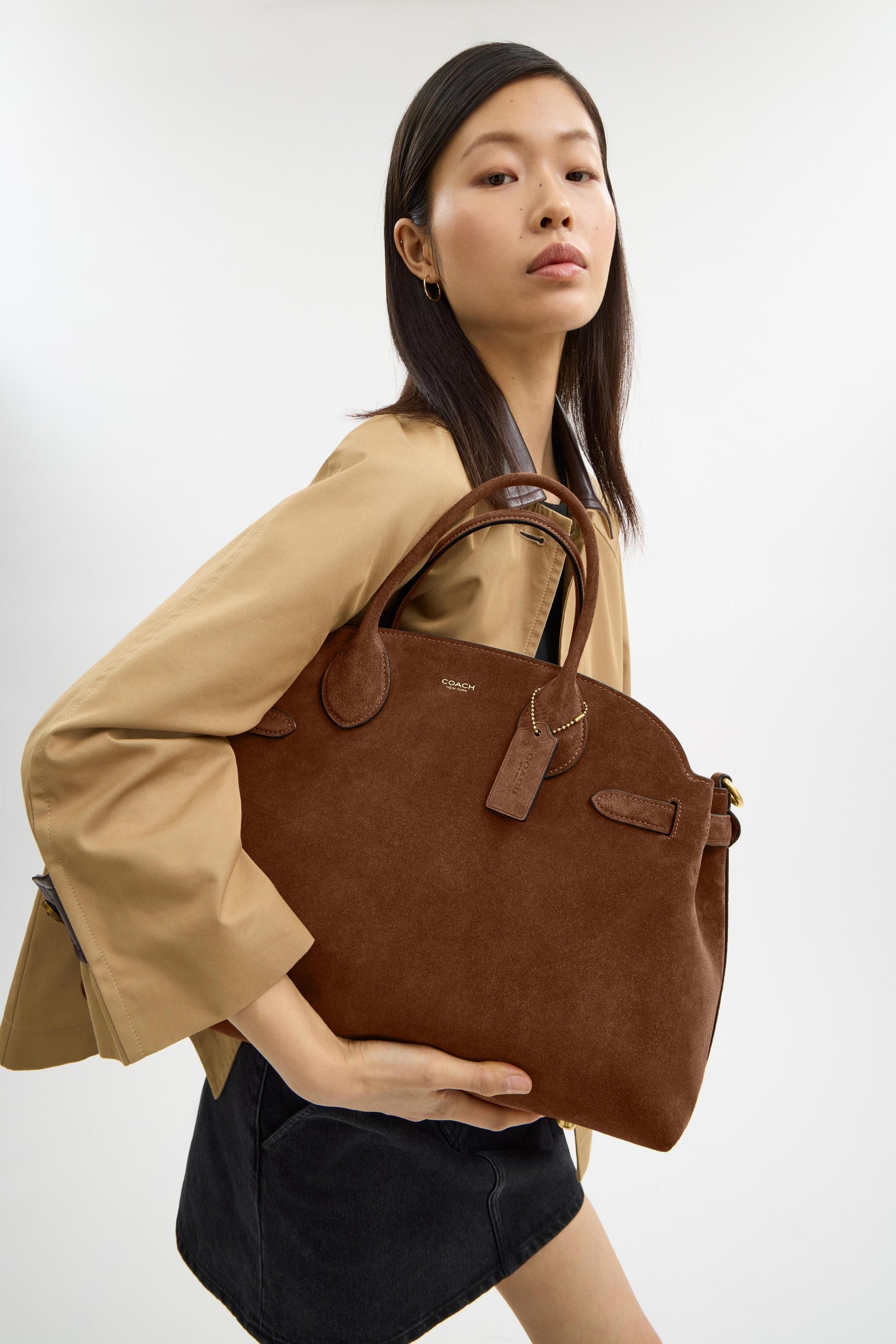 CBN42-Soft Empire Carryall Bag 40-B4/Warm Brown