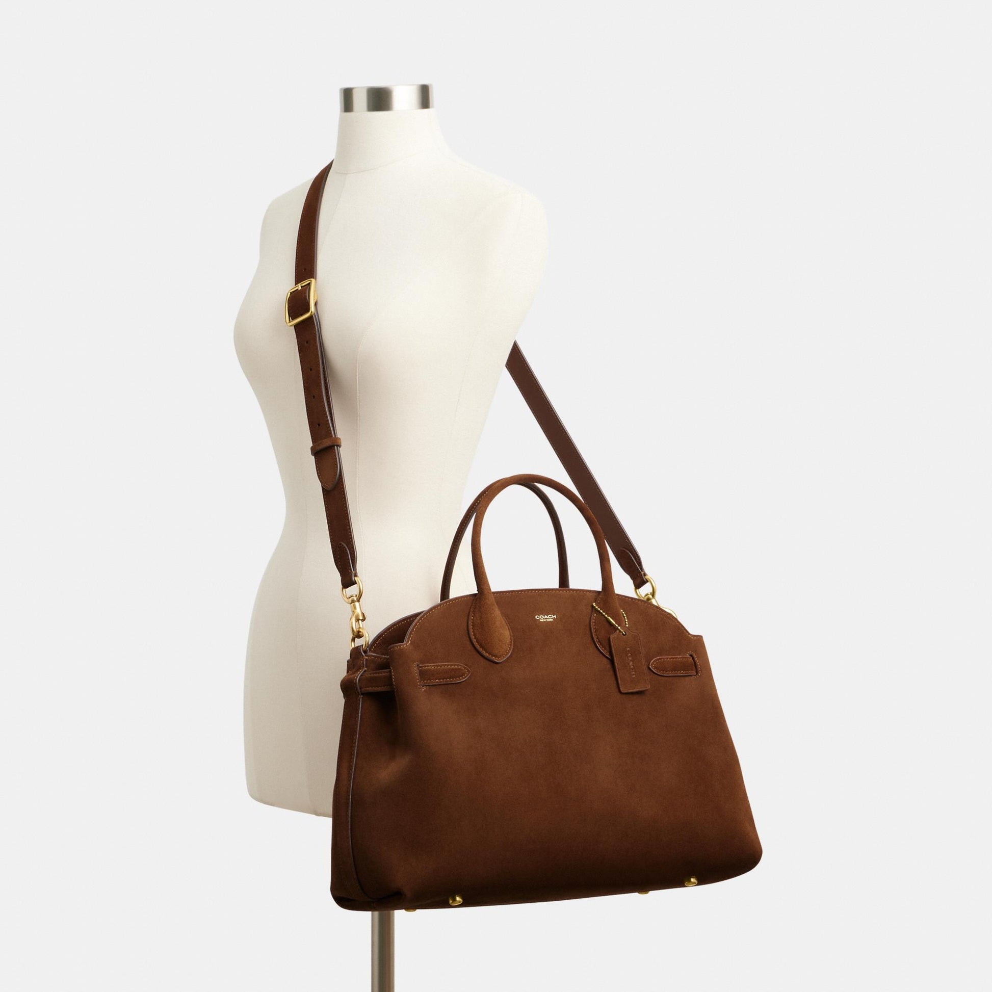 CBN42-Soft Empire Carryall Bag 40-B4/Warm Brown