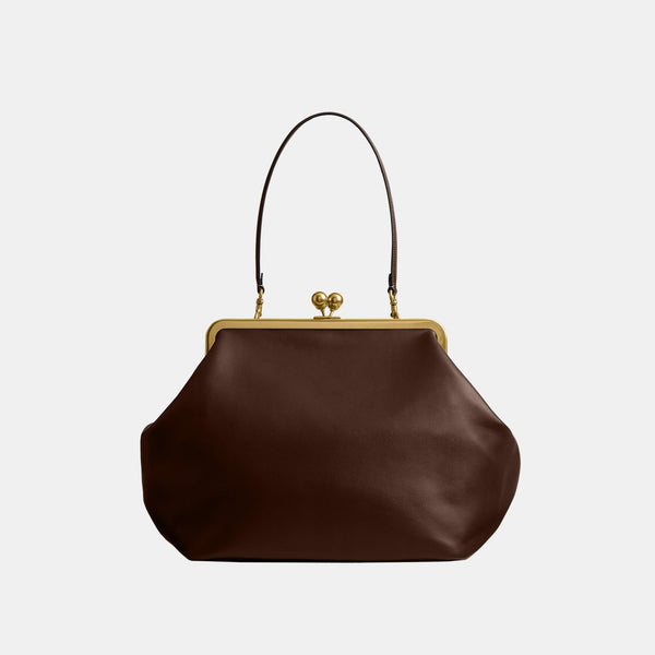 Large Kisslock Frame Bag
