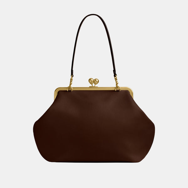 Large Kisslock Frame Bag