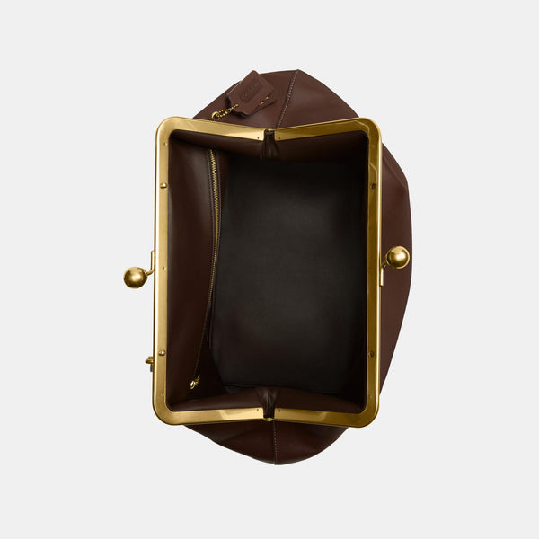 Large Kisslock Frame Bag