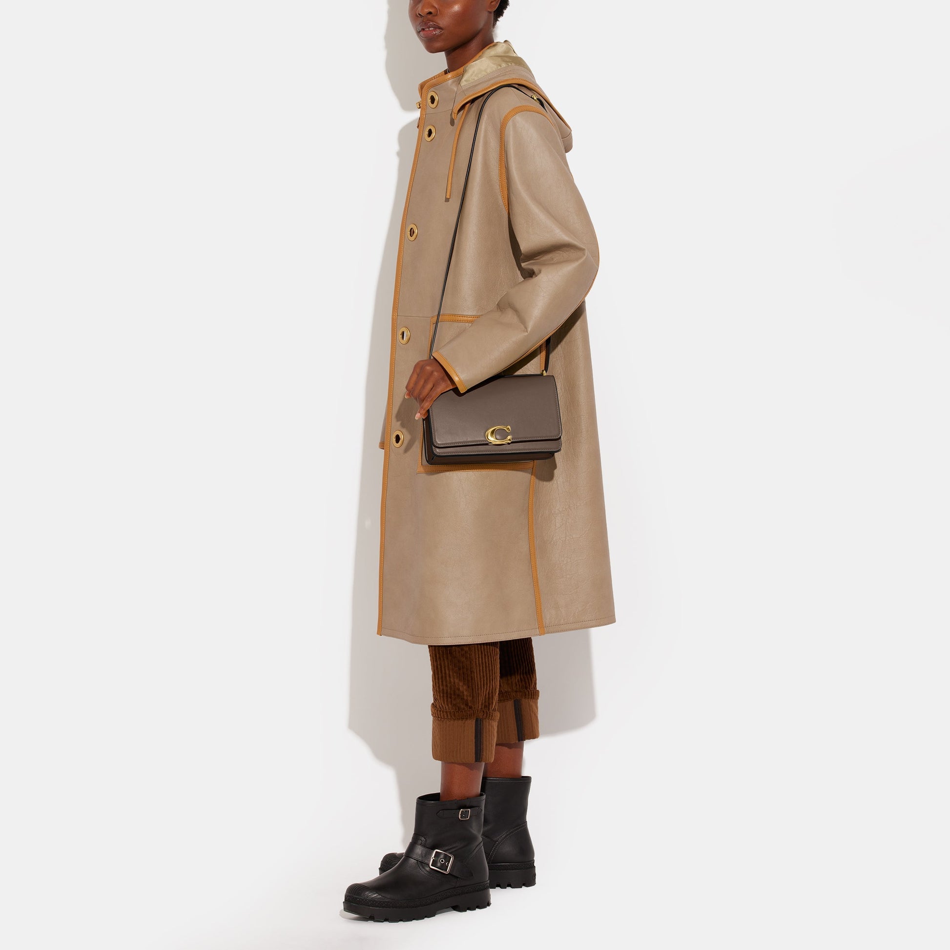 CC416-Bandit Shoulder Bag-B4/DARK STONE